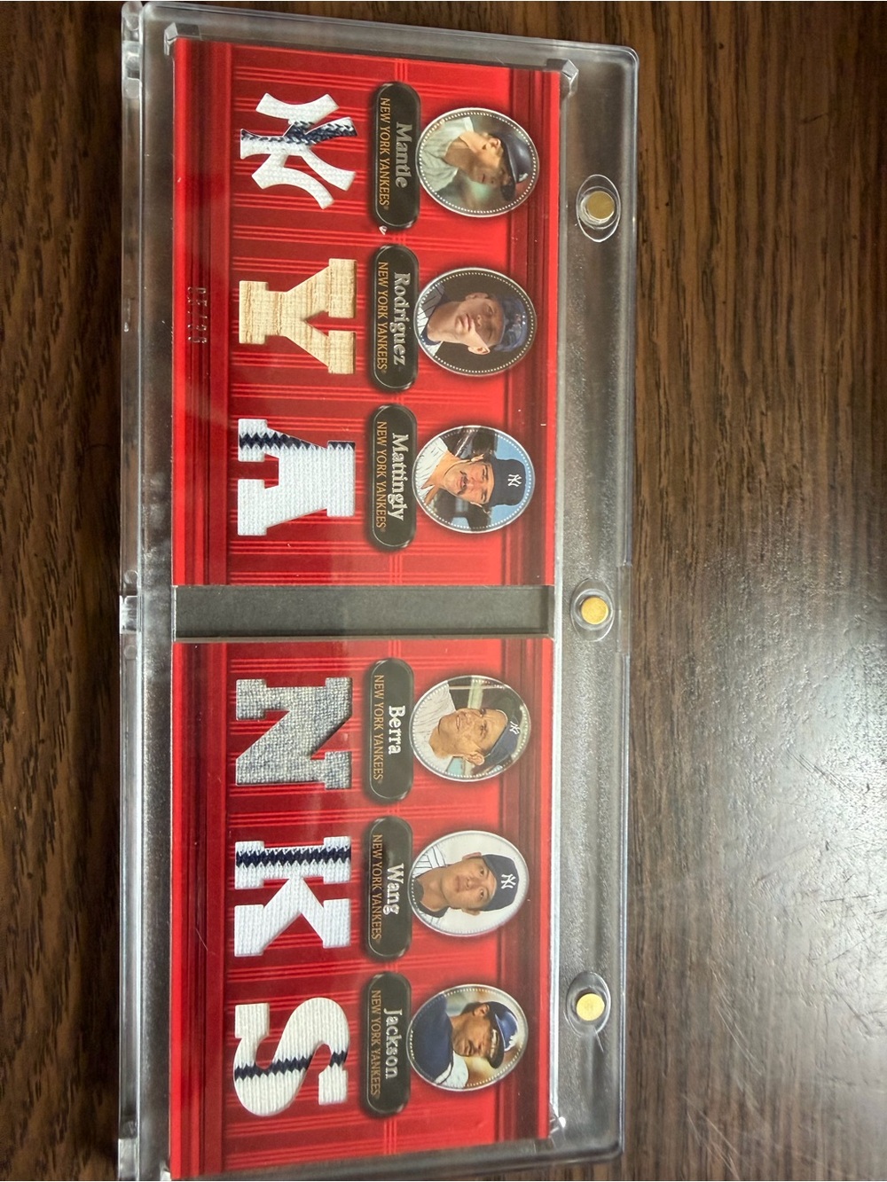 Topps Triple Threads Red Baseball Card Display - Picture 2 of 2